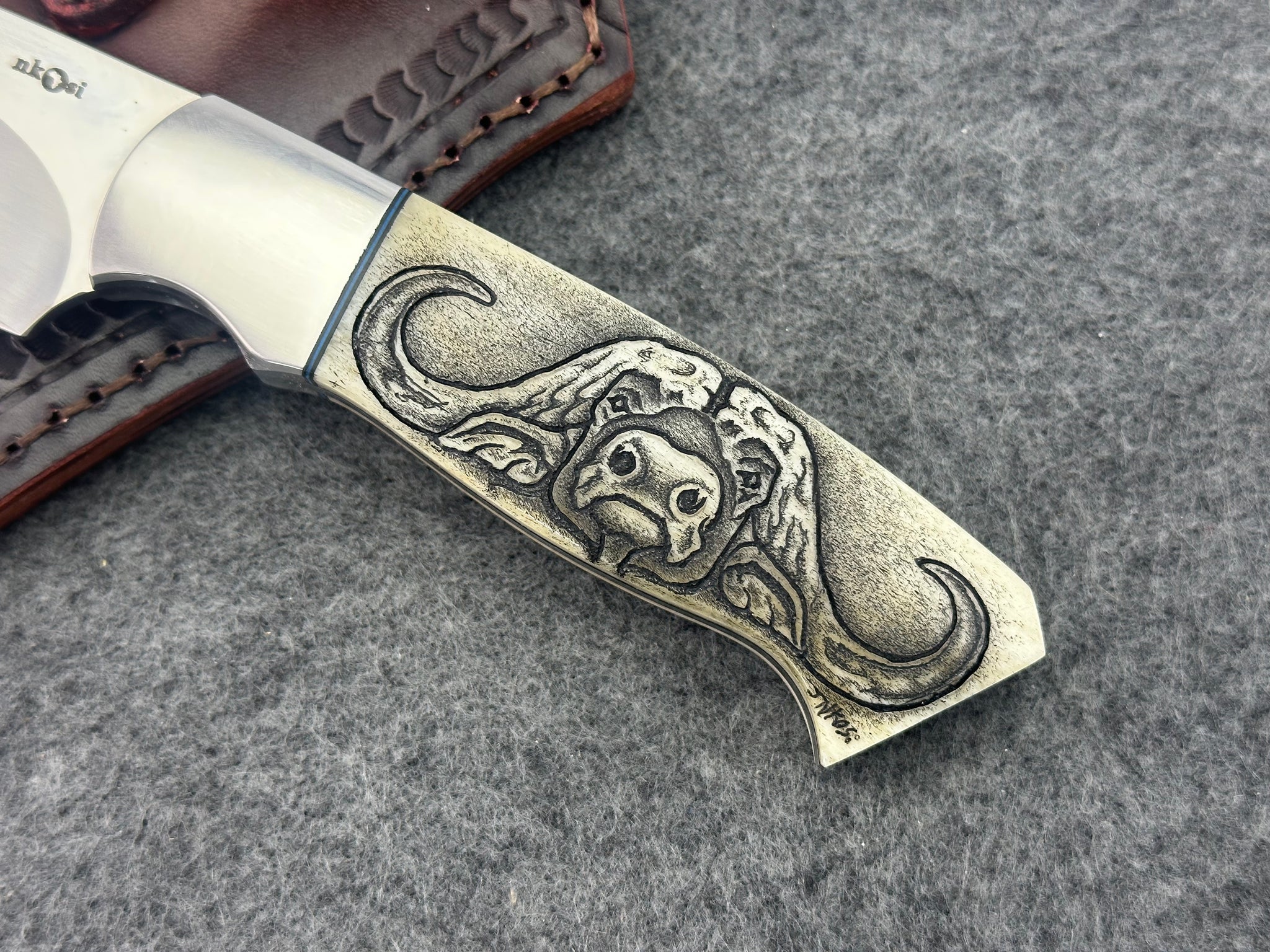 Nkosi Jubane “Cape Buffalo” Fixed Blade - 4
