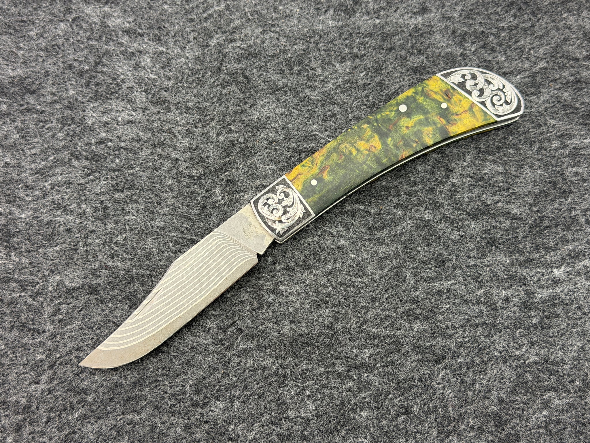 Francois Massyn - Lanny's Fancy w/ Engraving & Takefu Blade