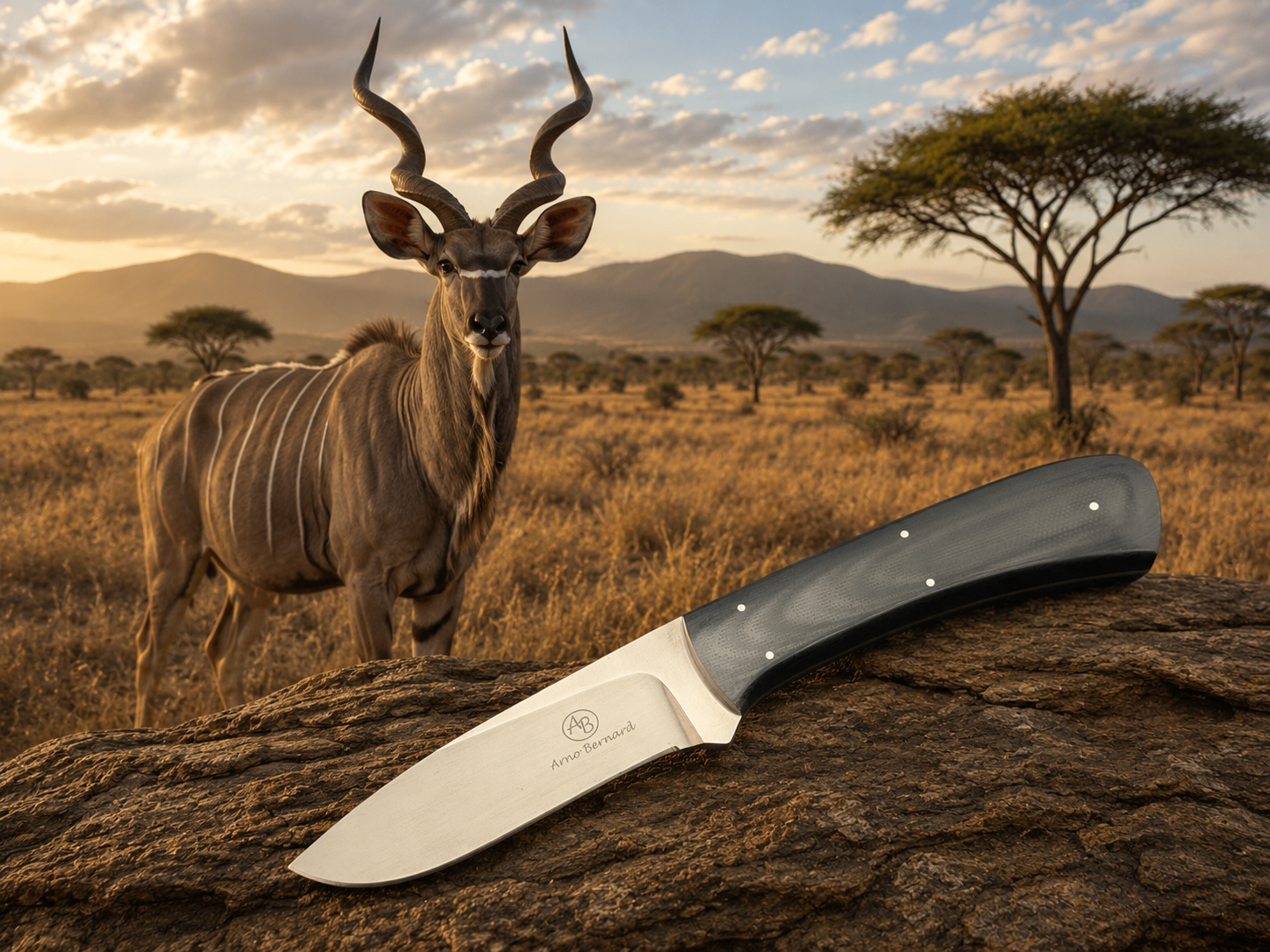 Arno Bernard - Kudu Model w/ G10 - 3405