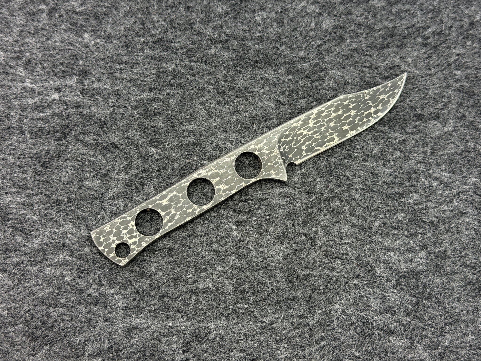 CW Fuller - Naked Damascus Pocket Pal Lanny's Clip