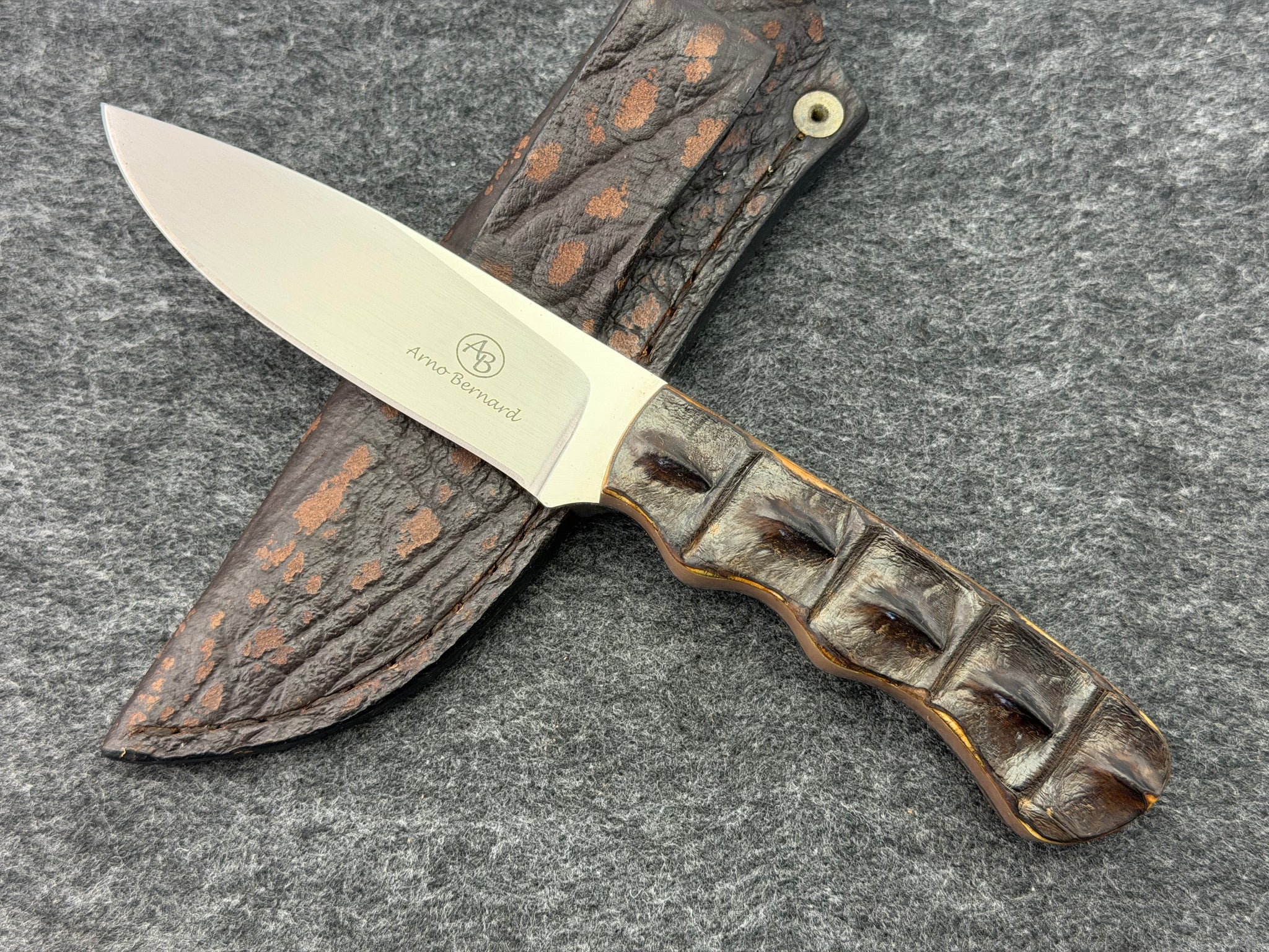 Arno Bernard Cheetah Model w/ Crocodile Handle #2112 - 1