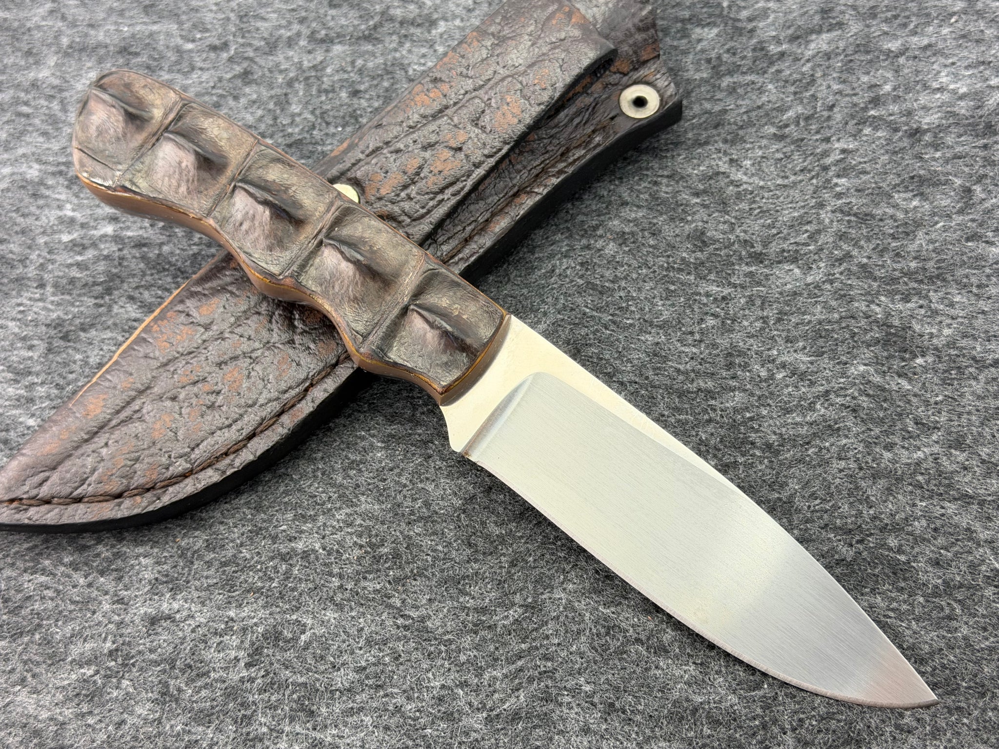 Arno Bernard Cheetah Model w/ Crocodile Handle #2112 - 2