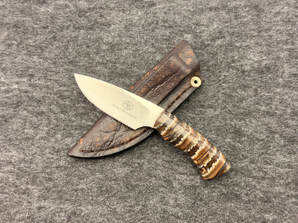 Arno Bernard - Gecko Model w/ Mammoth Molar Handle - 5313