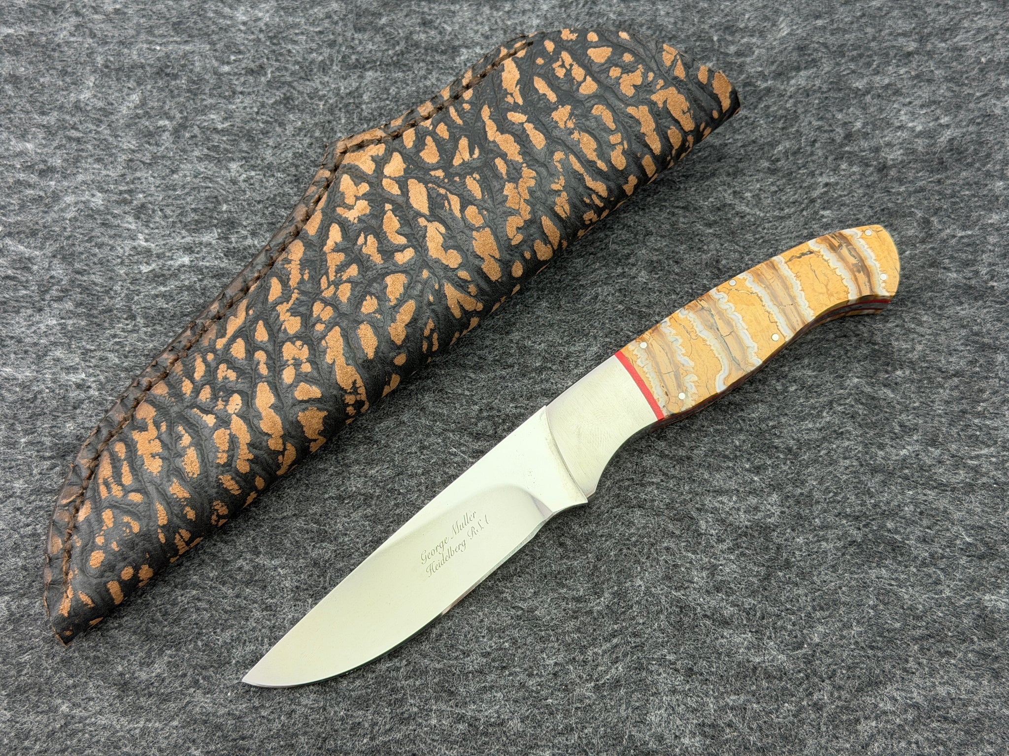 George Muller Fixed Blade - Mammoth Molar