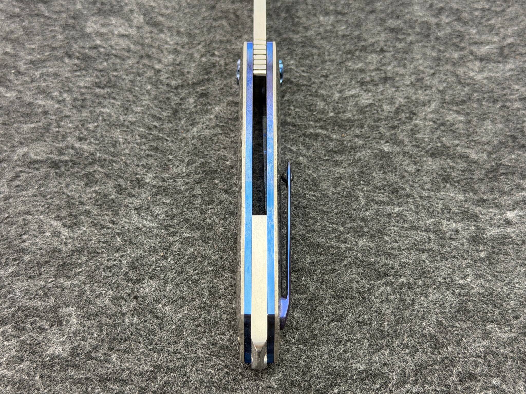 Francois Massyn - Front Flipper Crystalized Ti Handle