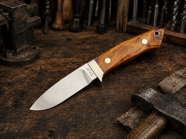 Deon Nel - 4" Drop Point Hunter Desert Ironwood