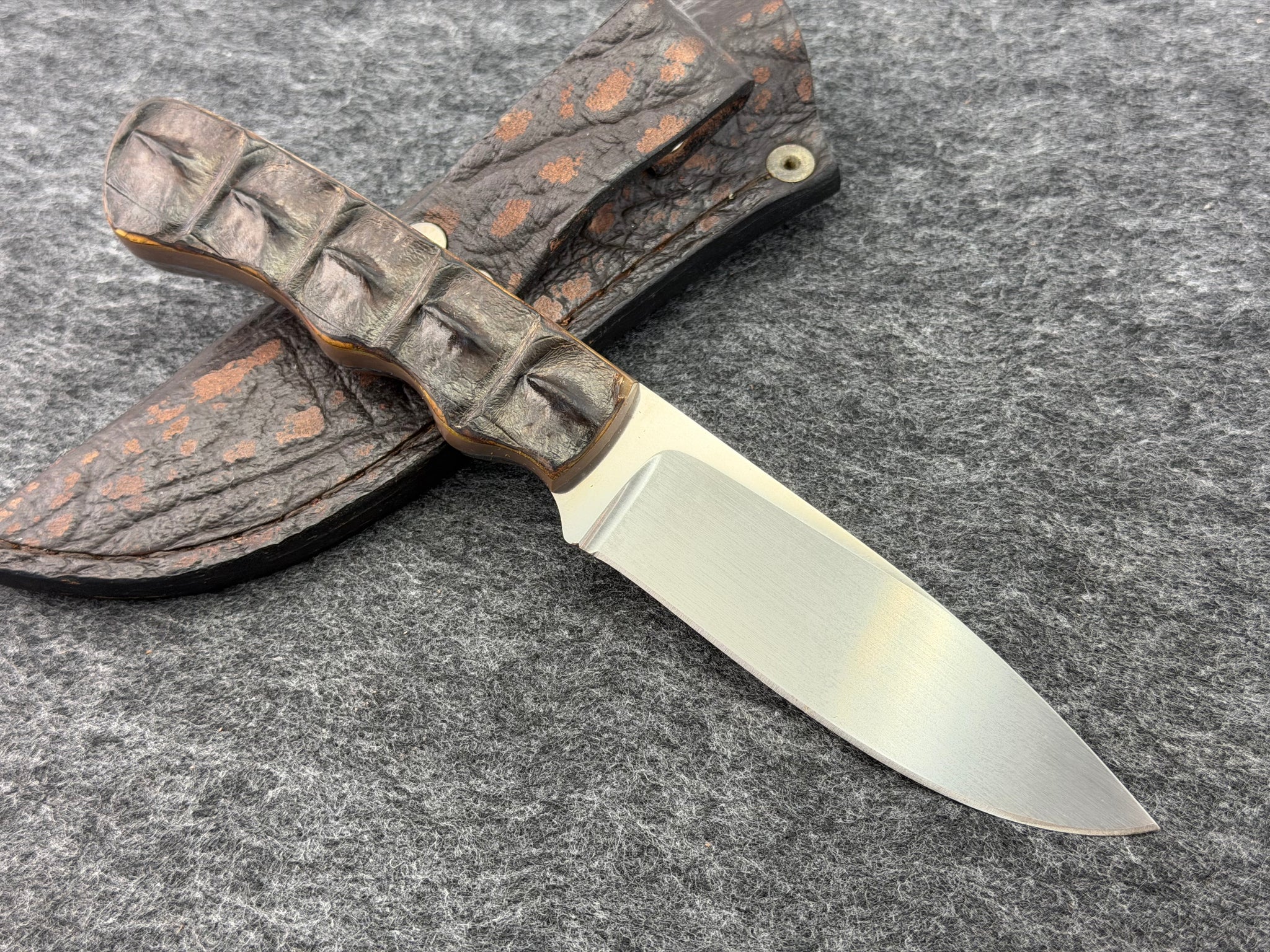 Arno Bernard Cheetah Model w/ Crocodile Handle #2112 - 1