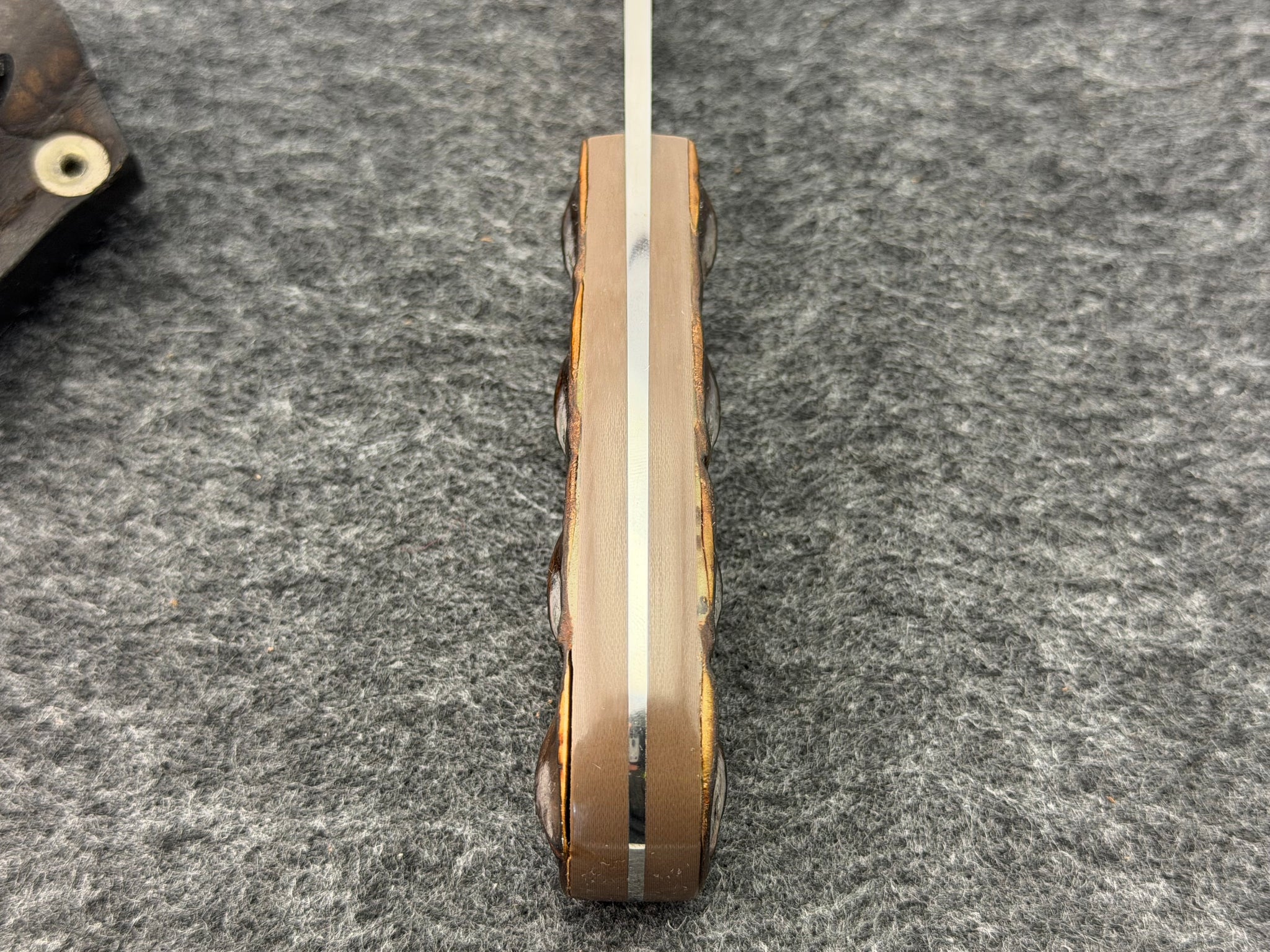 Arno Bernard Vulture Model w/ Crocodile Hide Handle #4312-1