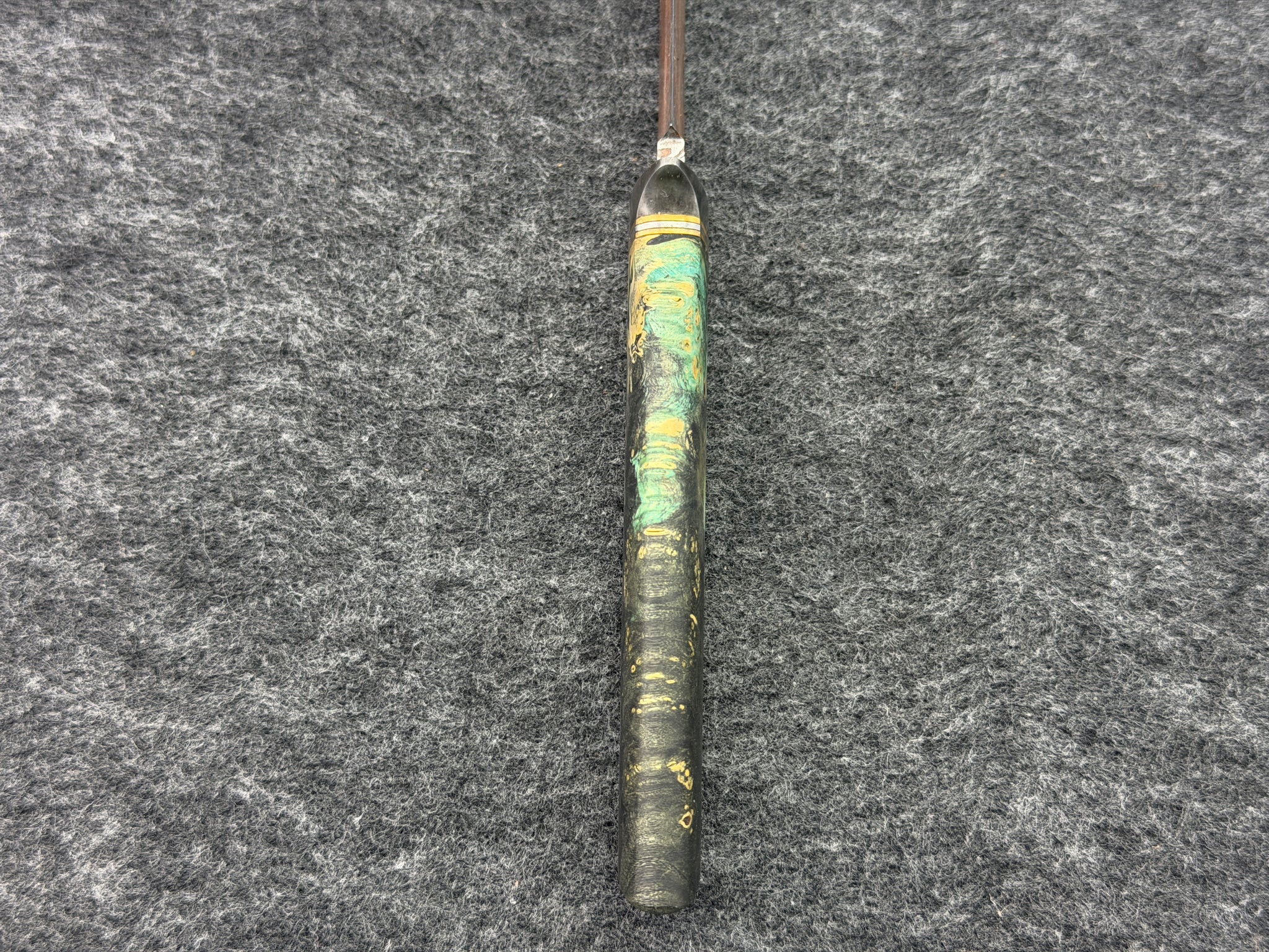 Erik Greiner JS Integral - Damascus Feather Copper Washed