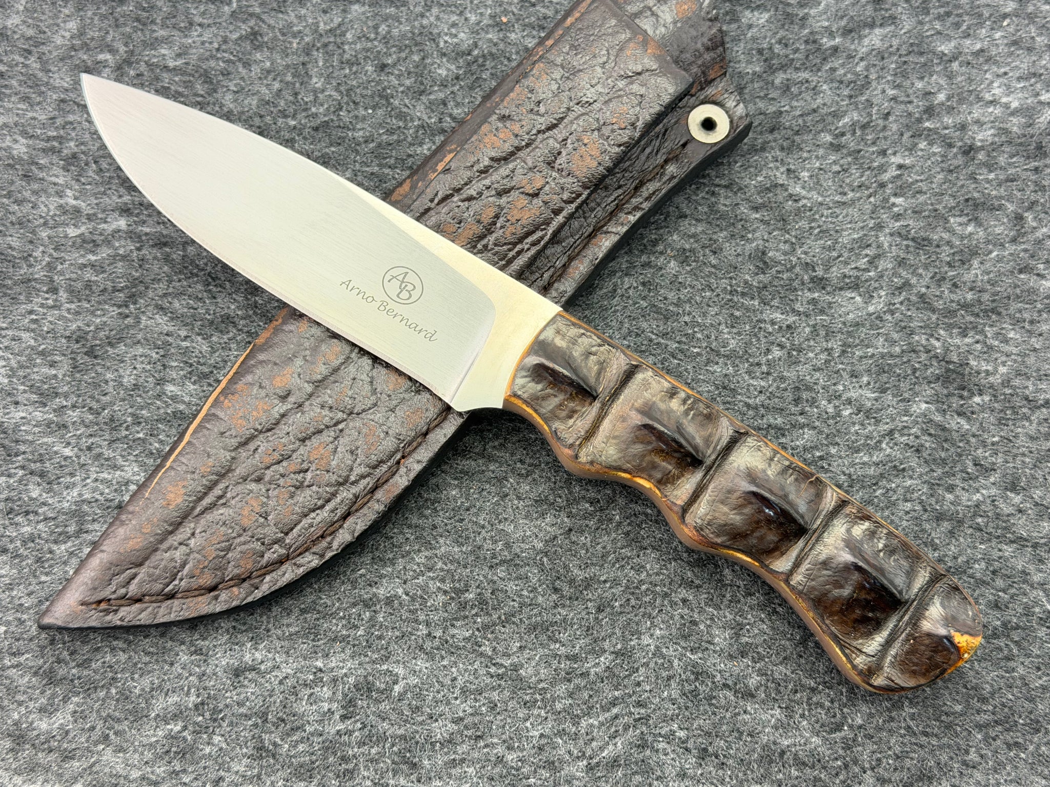 Arno Bernard Cheetah Model w/ Crocodile Handle #2112 - 2