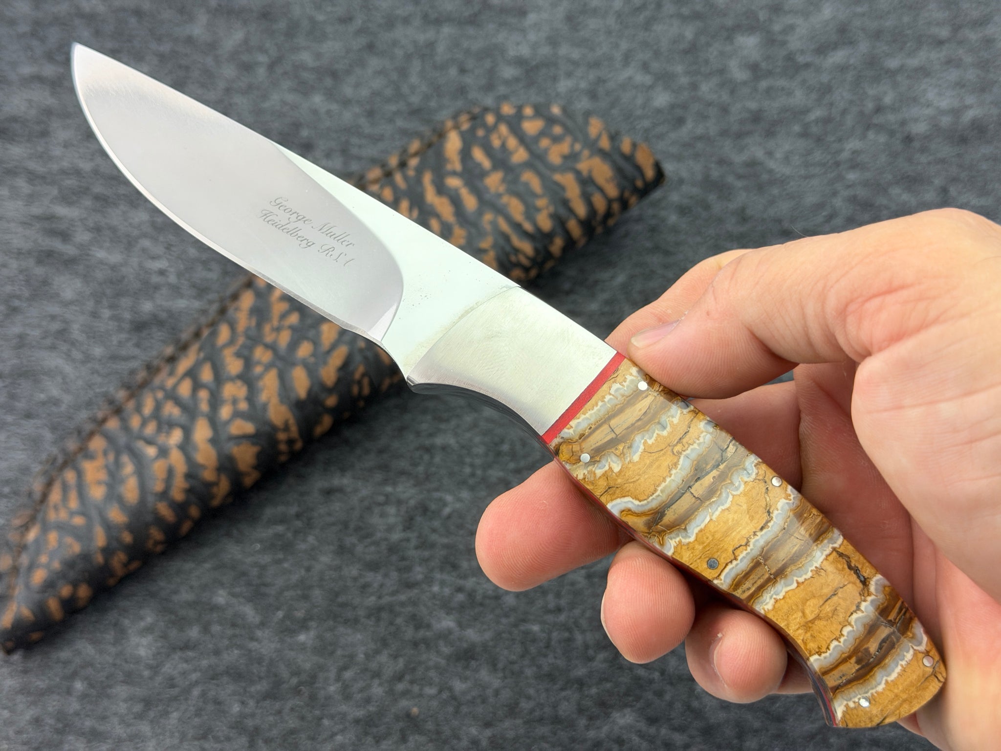 George Muller Fixed Blade - Mammoth Molar