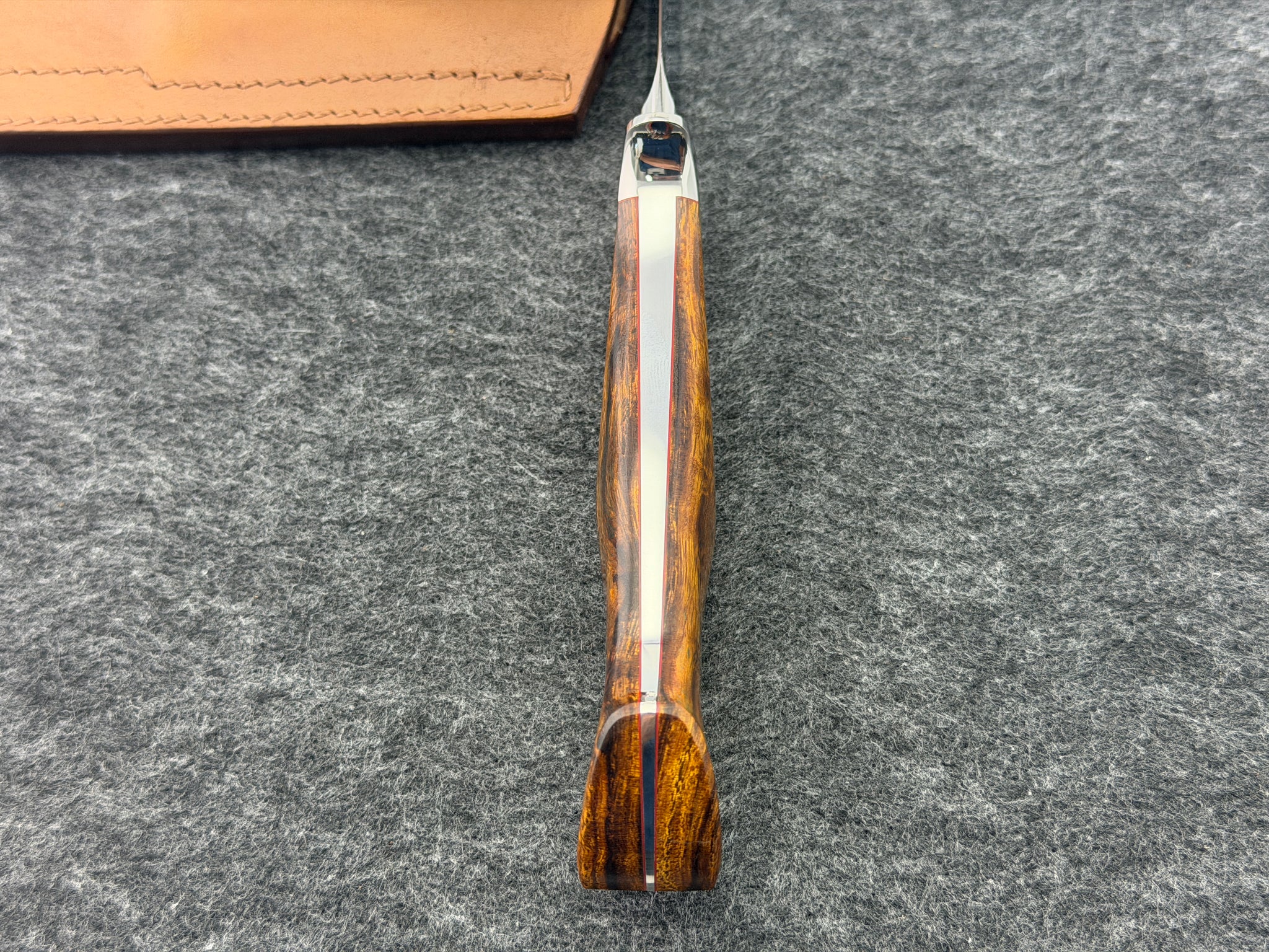 Deon Nel - 4" Drop Point Hunter Desert Ironwood