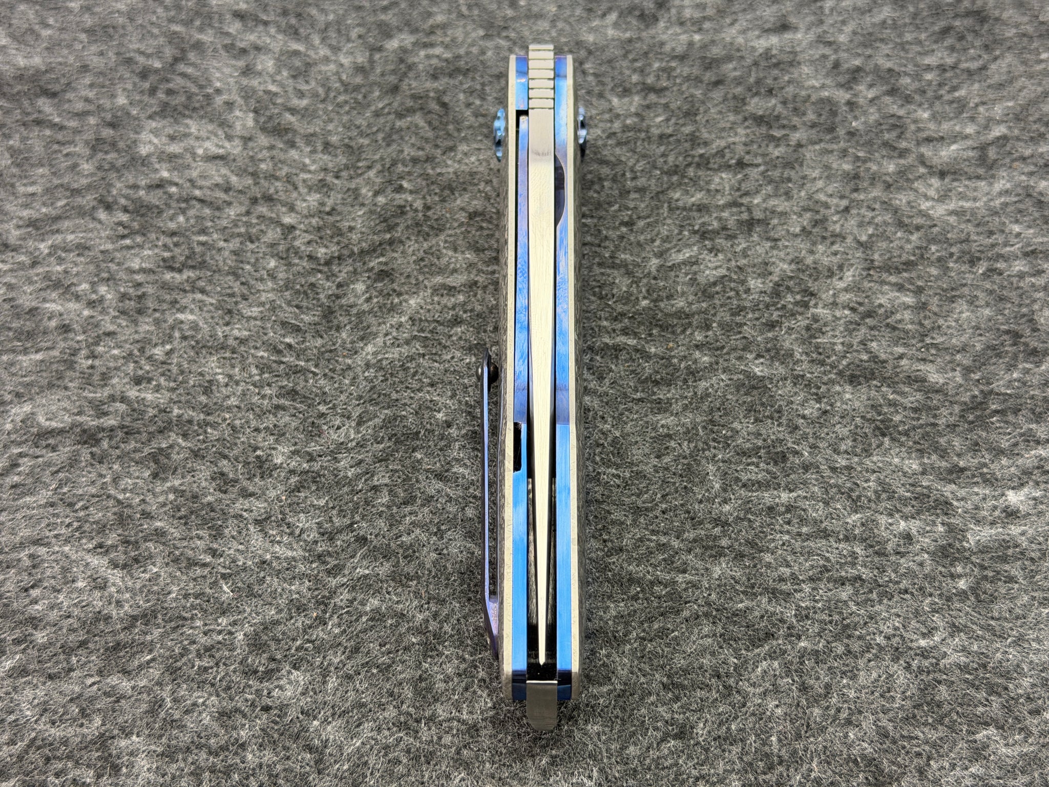 Francois Massyn - Front Flipper Crystalized Ti Handle