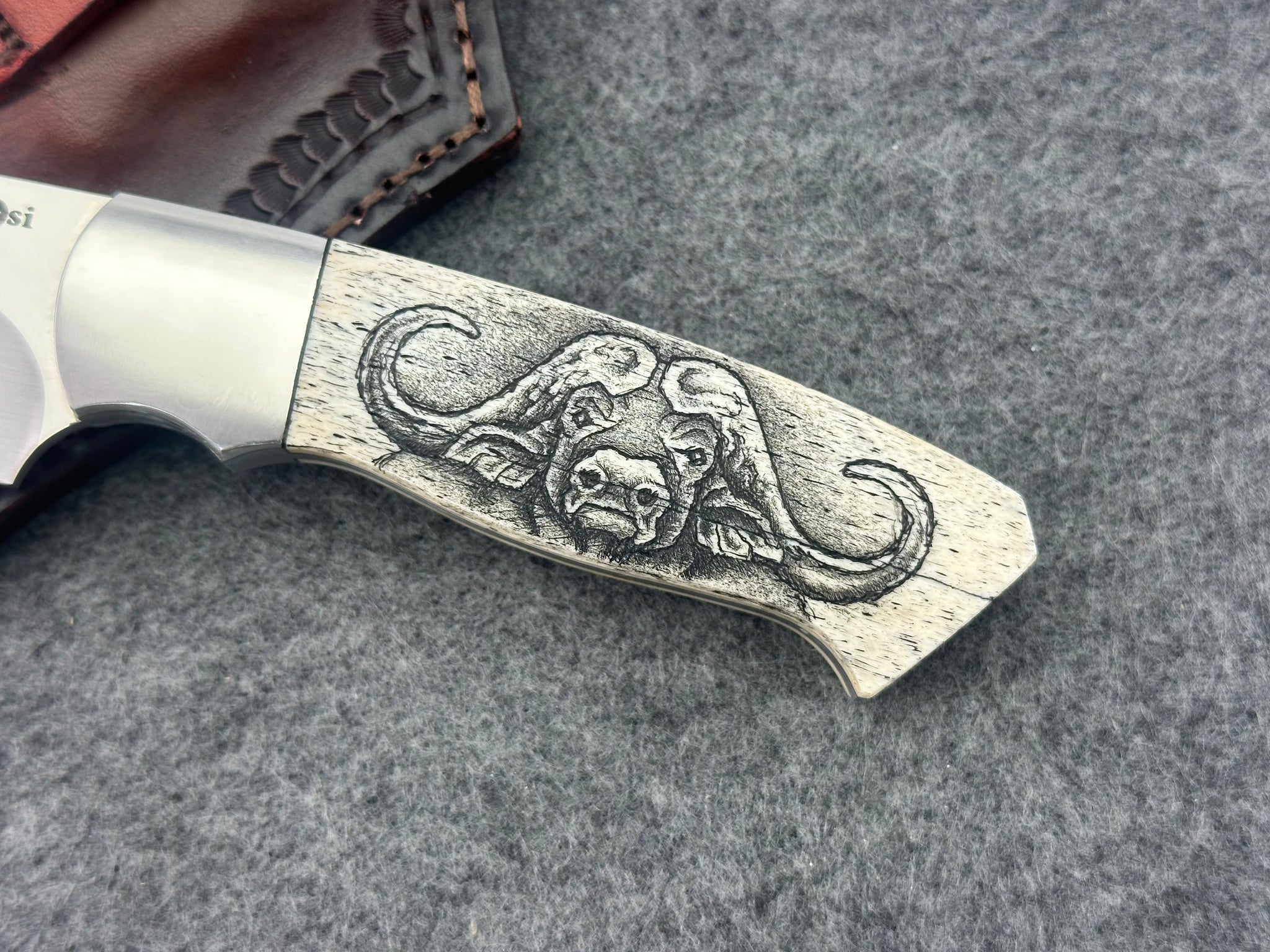 Nkosi Jubane “Cape Buffalo” Fixed Blade - 3