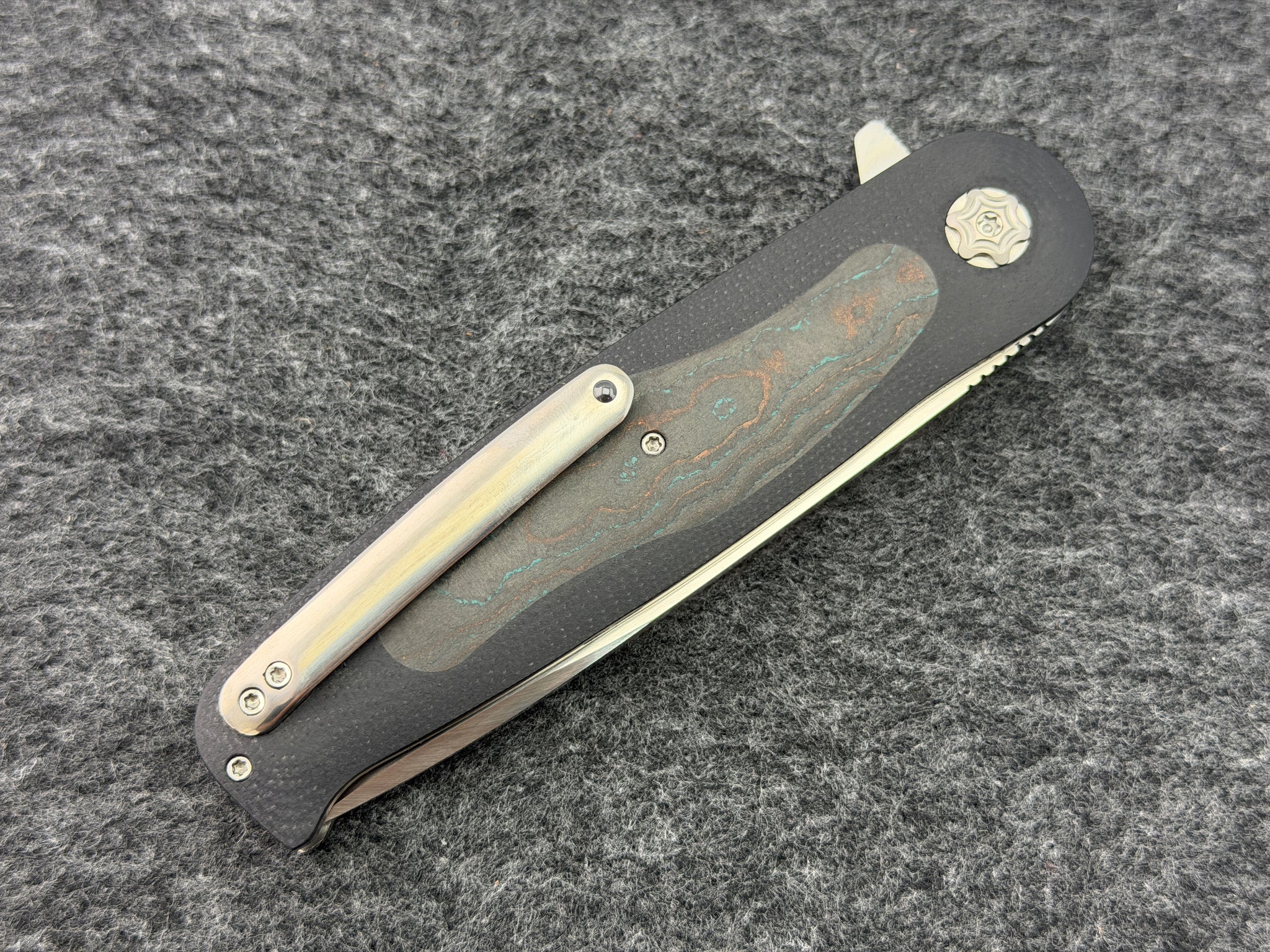 Francois Massyn - 4” Droppoint Flipper