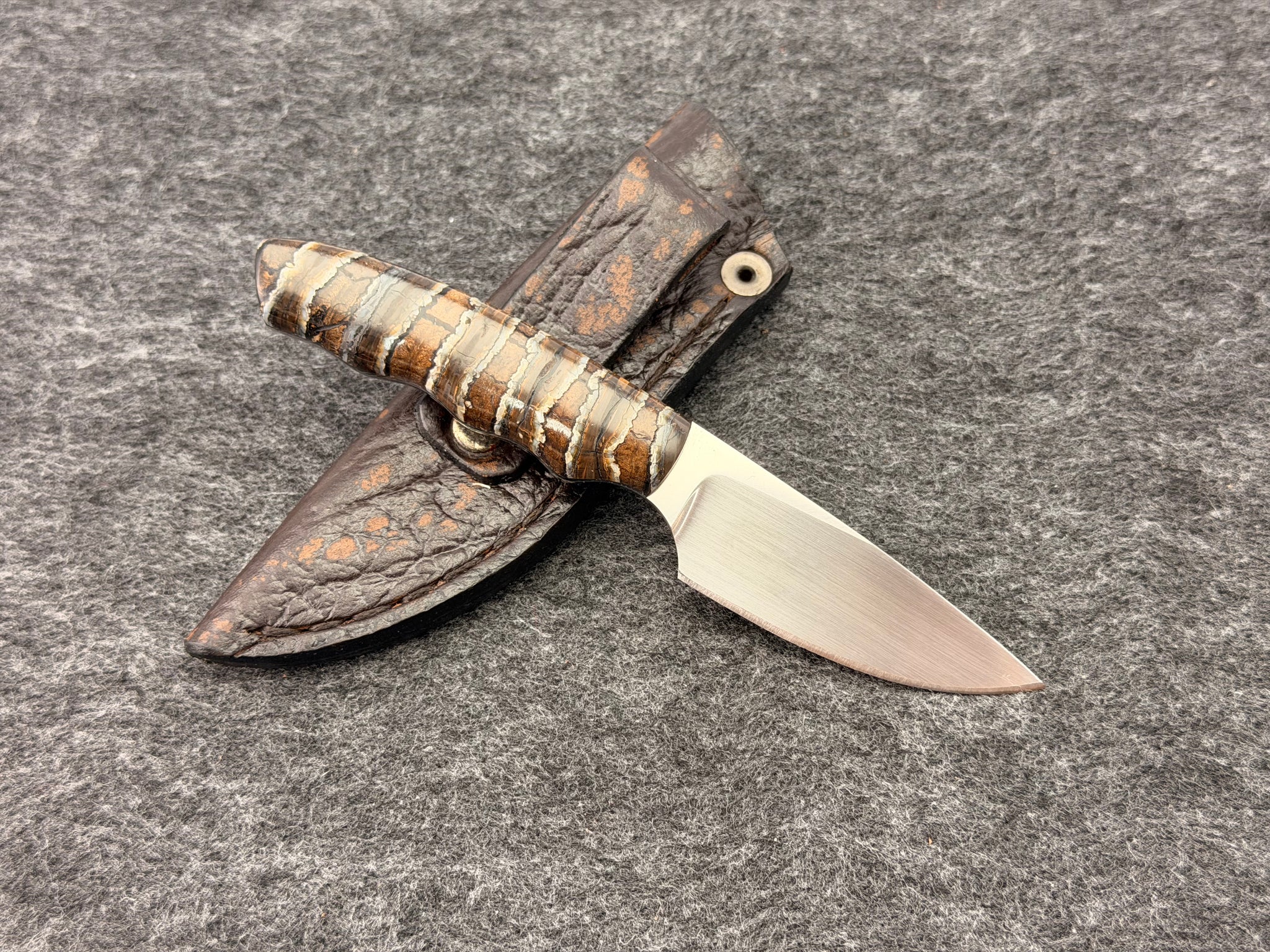 Arno Bernard - Squirrel Model w/ Mammoth Molar Handle - 5413