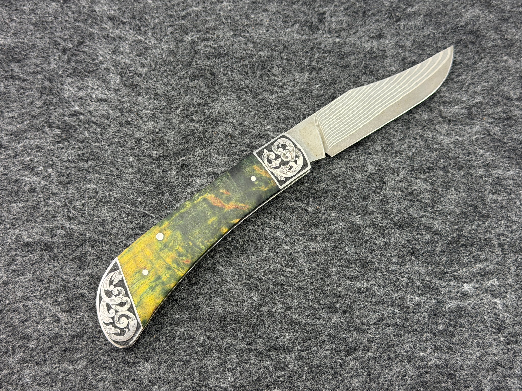 Francois Massyn - Lanny's Fancy w/ Engraving & Takefu Blade