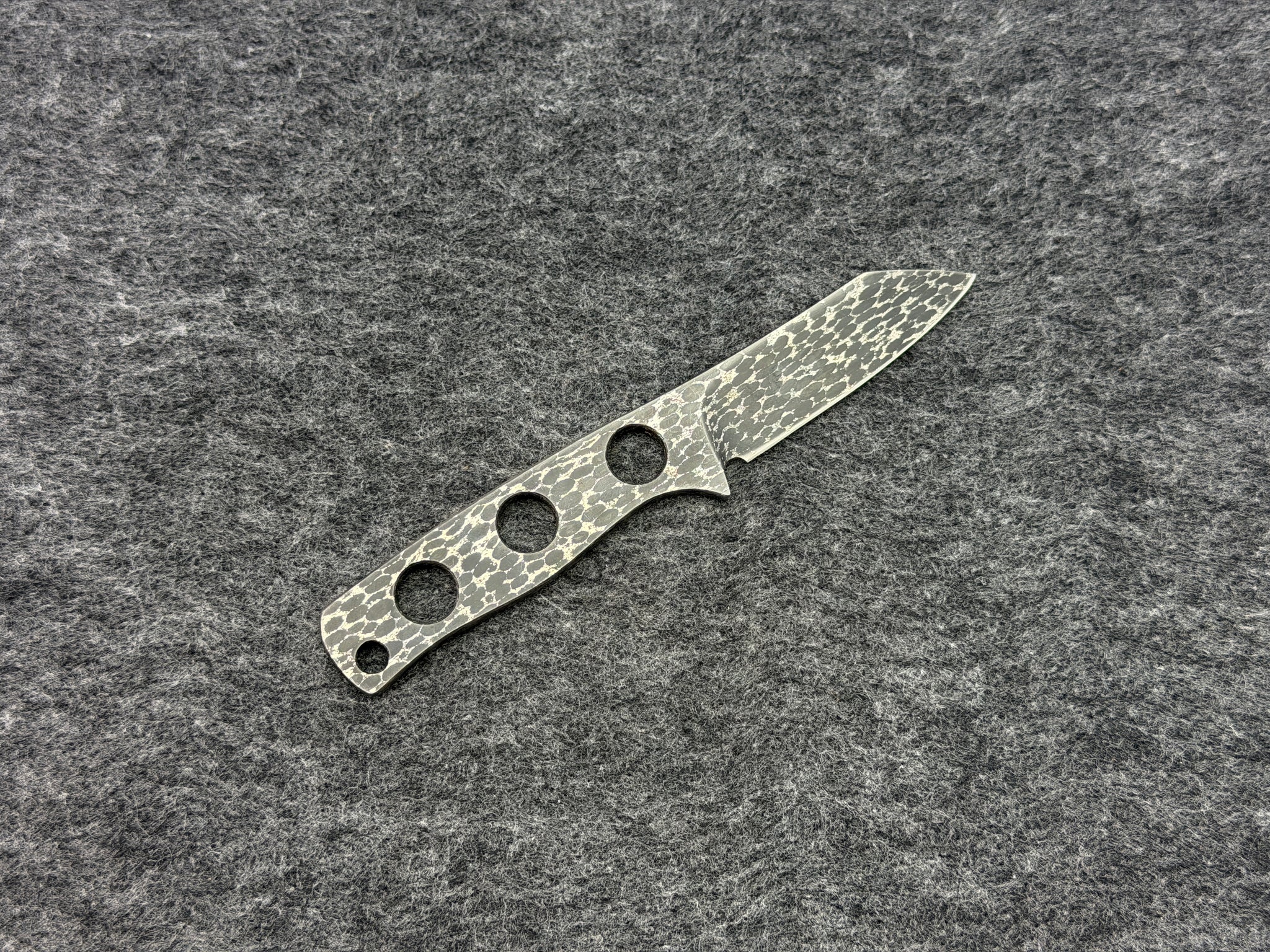 CW Fuller - Naked Damascus Pocket Pal Wharncliffe