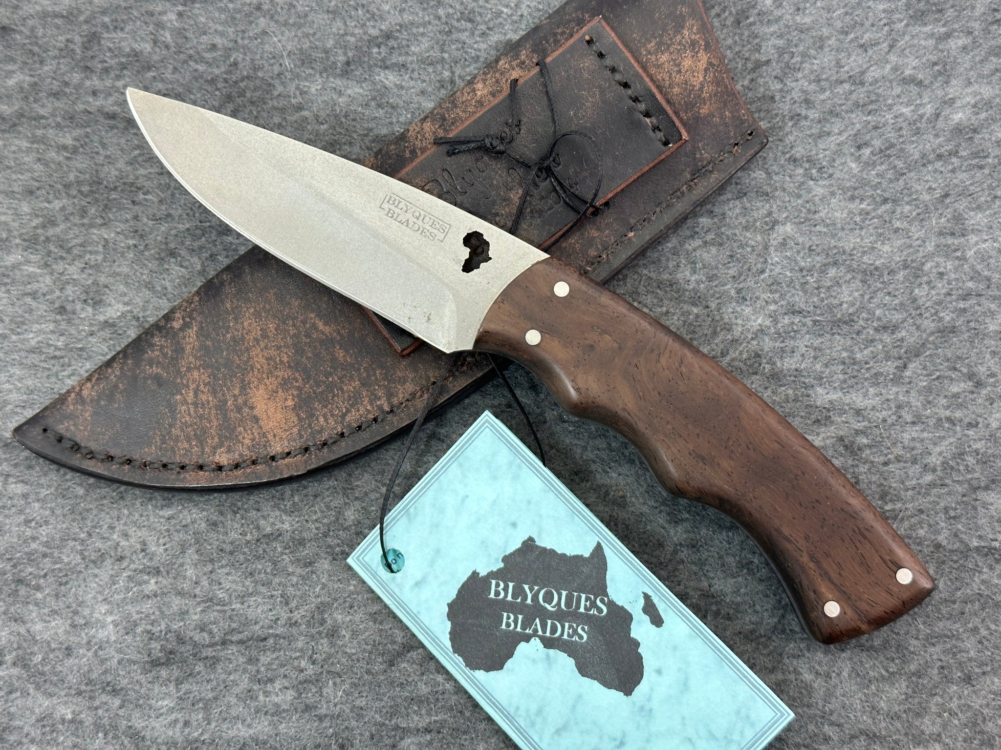 Blyques Fixed Blade - African Blackwood