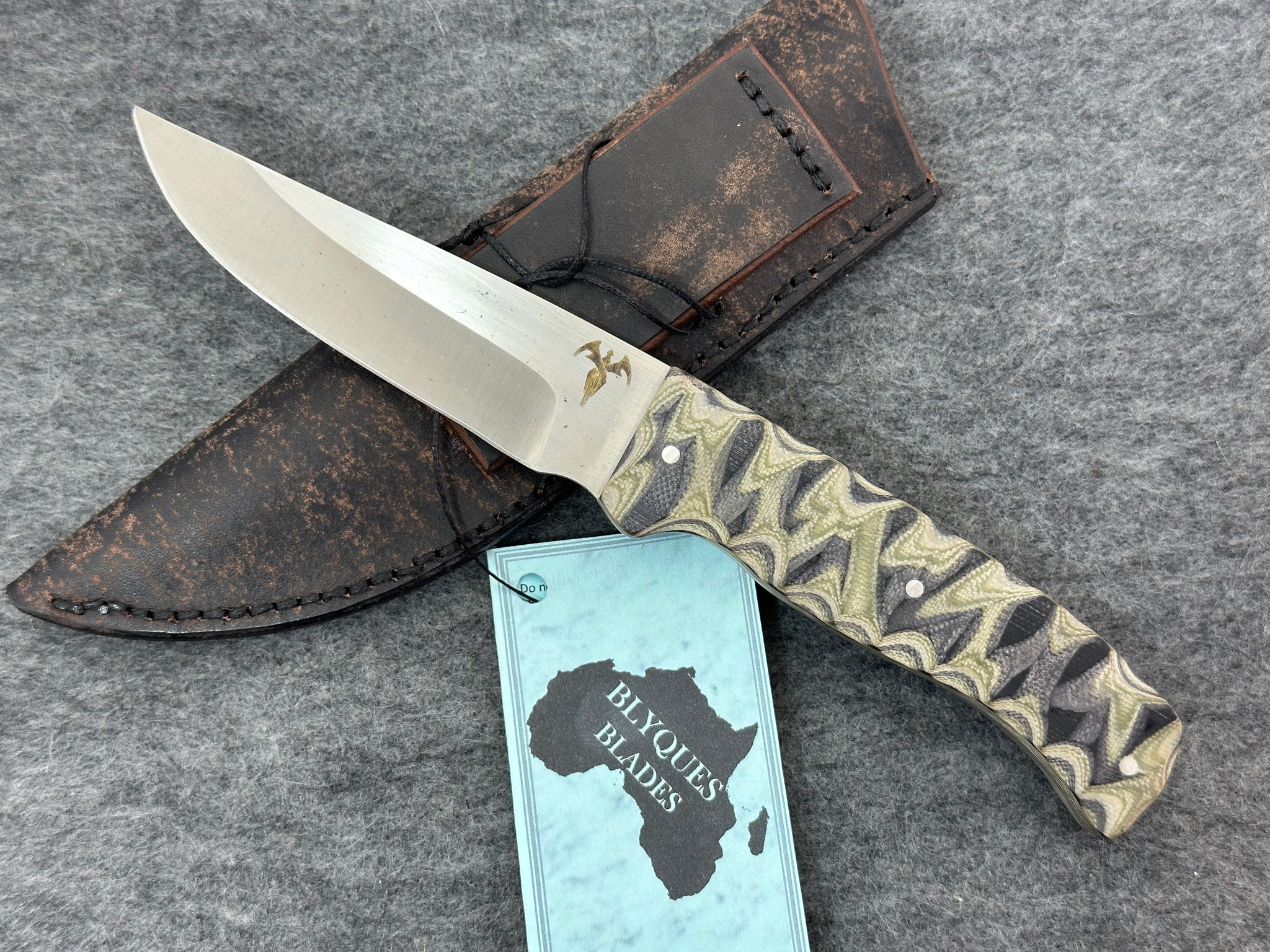 Blyques Fixed Blade - Sculpted G10