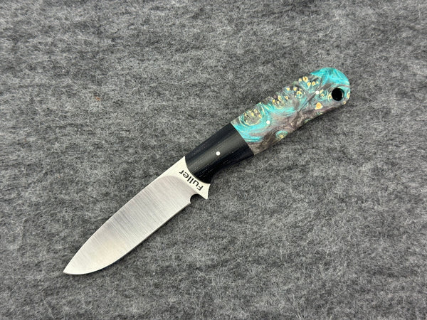 CW Fuller - Pocket Pal Drop Point w/ Maple Burl/G10