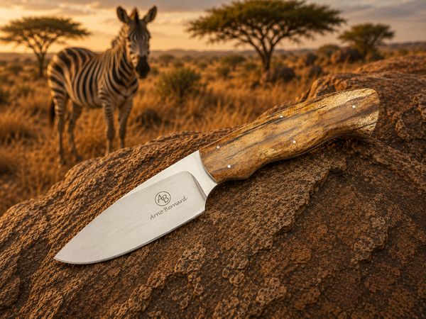 Arno Bernard - Zebra Model w/ Giraffe Bone Handle - 3602 (2)