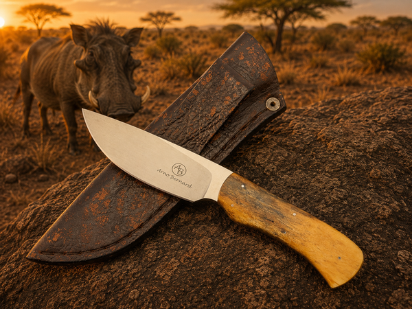 Arno Bernard - Warthog Model w/ Giraffe Bone - 3302