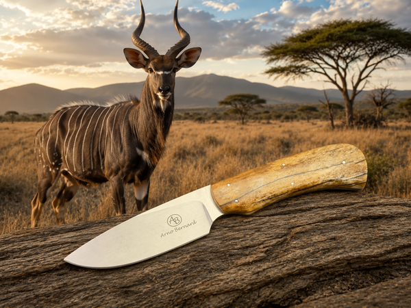 Arno Bernard - Nyala Model w/ Giraffe Bone - 3102