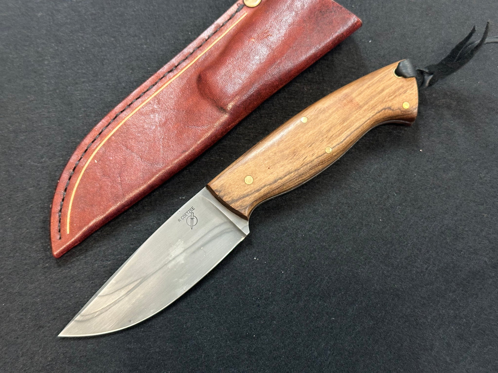 Rucus Coetzee Hunter w/ African Zebrawood - 1