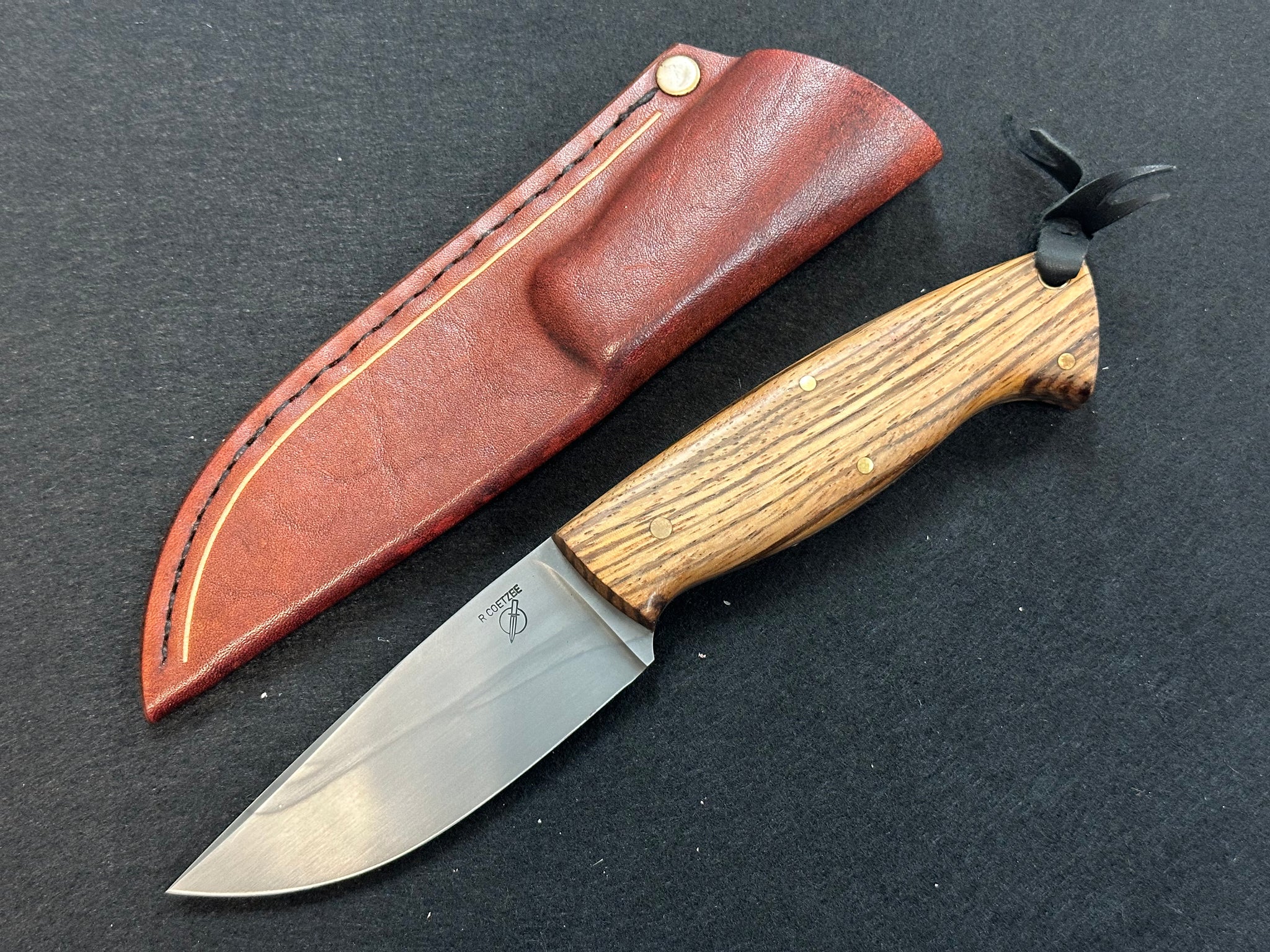 Rucus Coetzee Hunter w/ African Zebrawood - 4