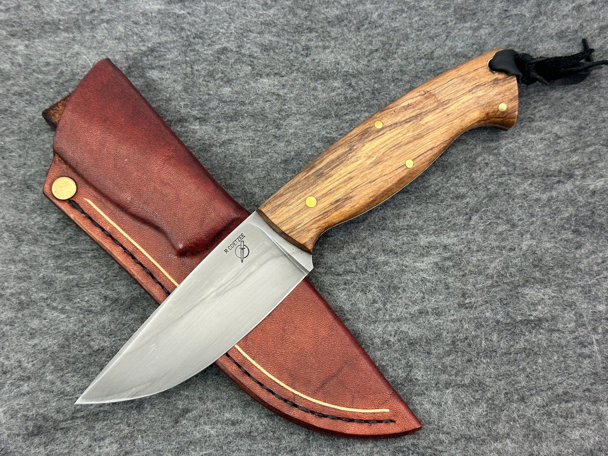 Rucus Coetzee Hunter w/ African Zebrawood - 3