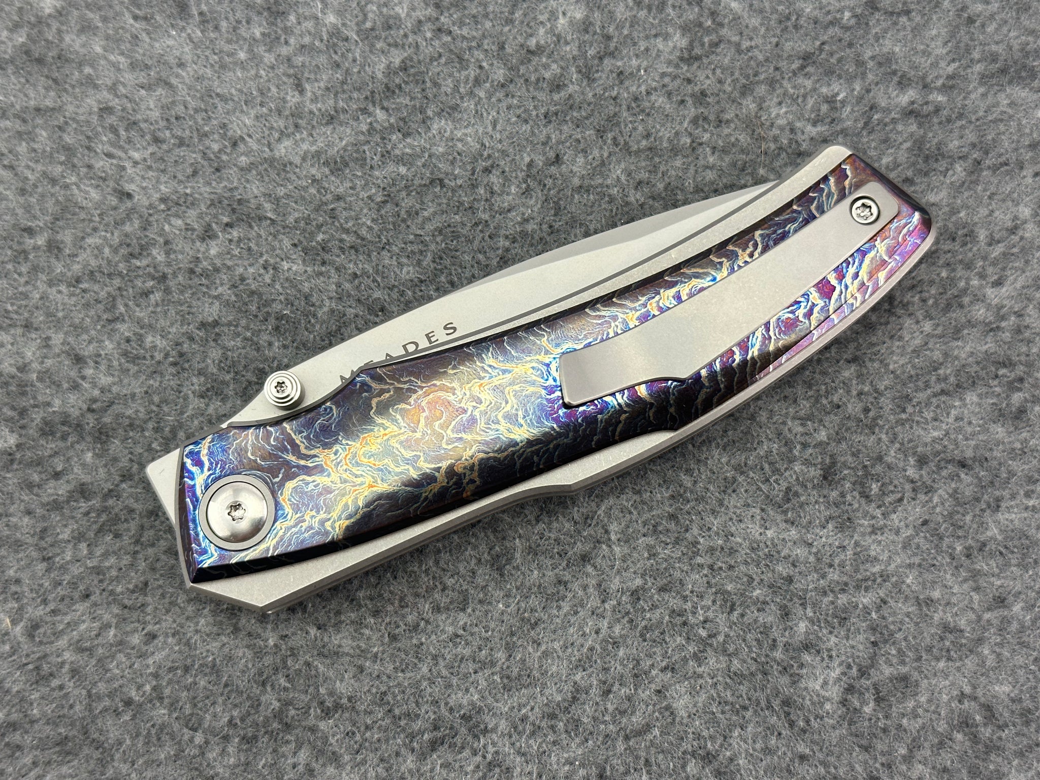 Thys Meades Swordfin by WEKNIFE - Flamed Titanium