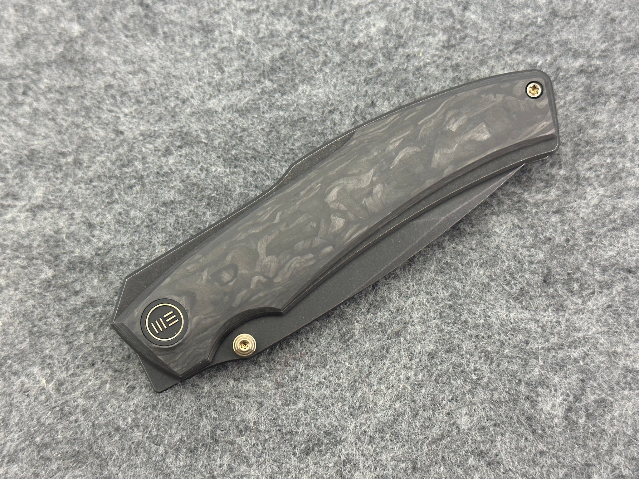 Thys Meades Swordfin by WEKNIFE - Shredded Carbon Fiber