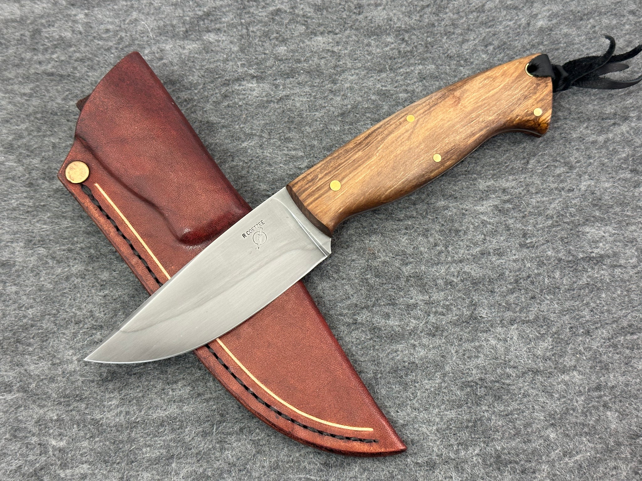 Rucus Coetzee Hunter w/ African Zebrawood - 2