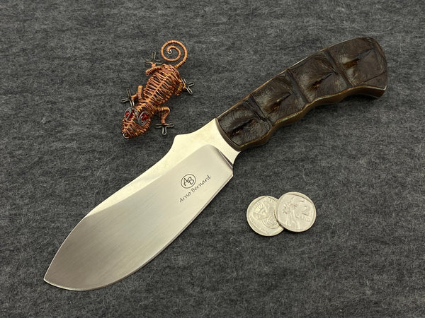 Arno Bernard - Rhino DISCONTINUED Model w/ Crocodile Hide - 1412