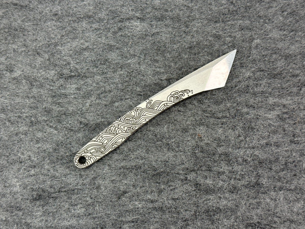 Black Dragon Forge Kiridashi - Laser Etched