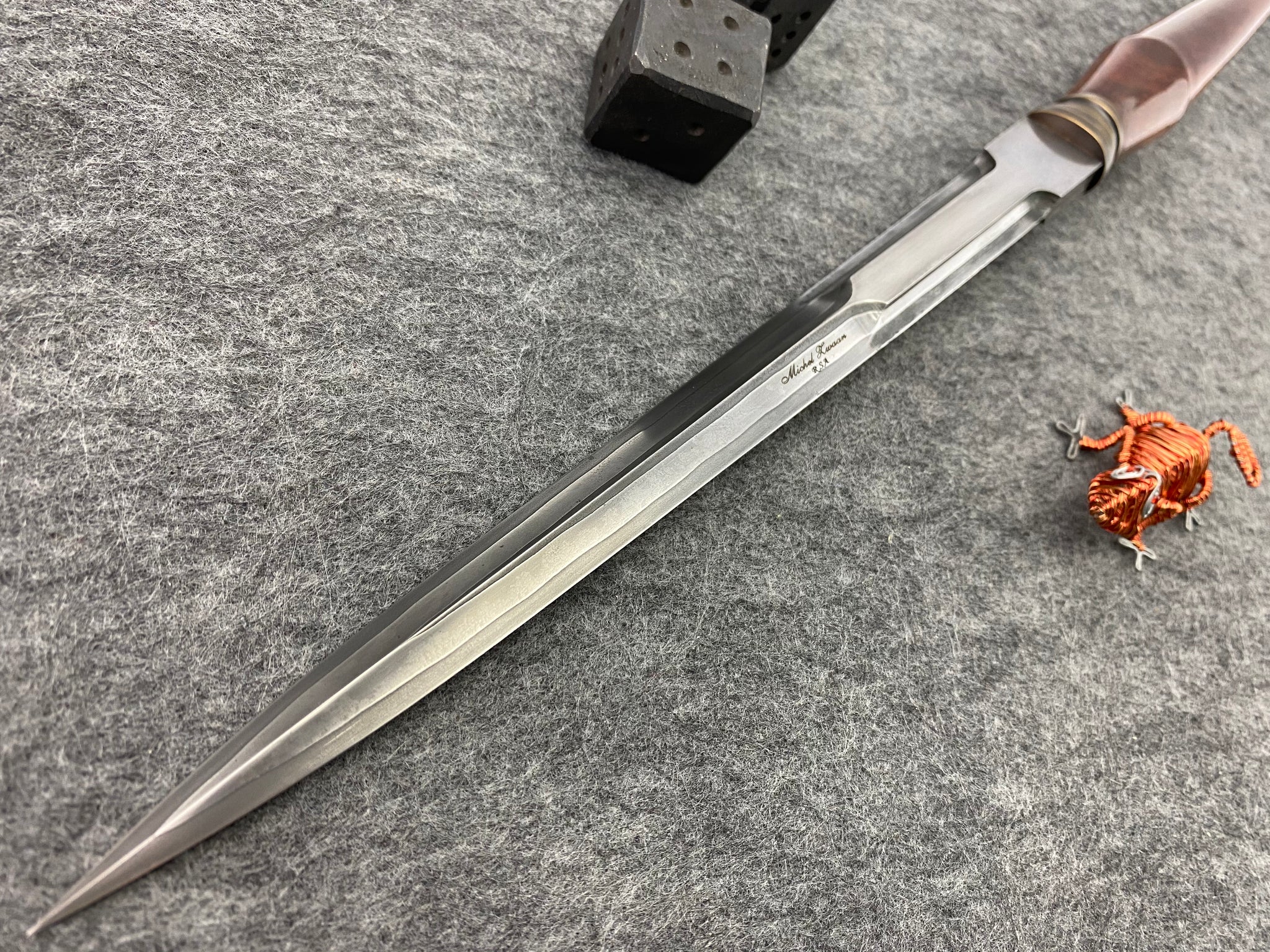 Michel Zwaan Custom Art Deco Dagger