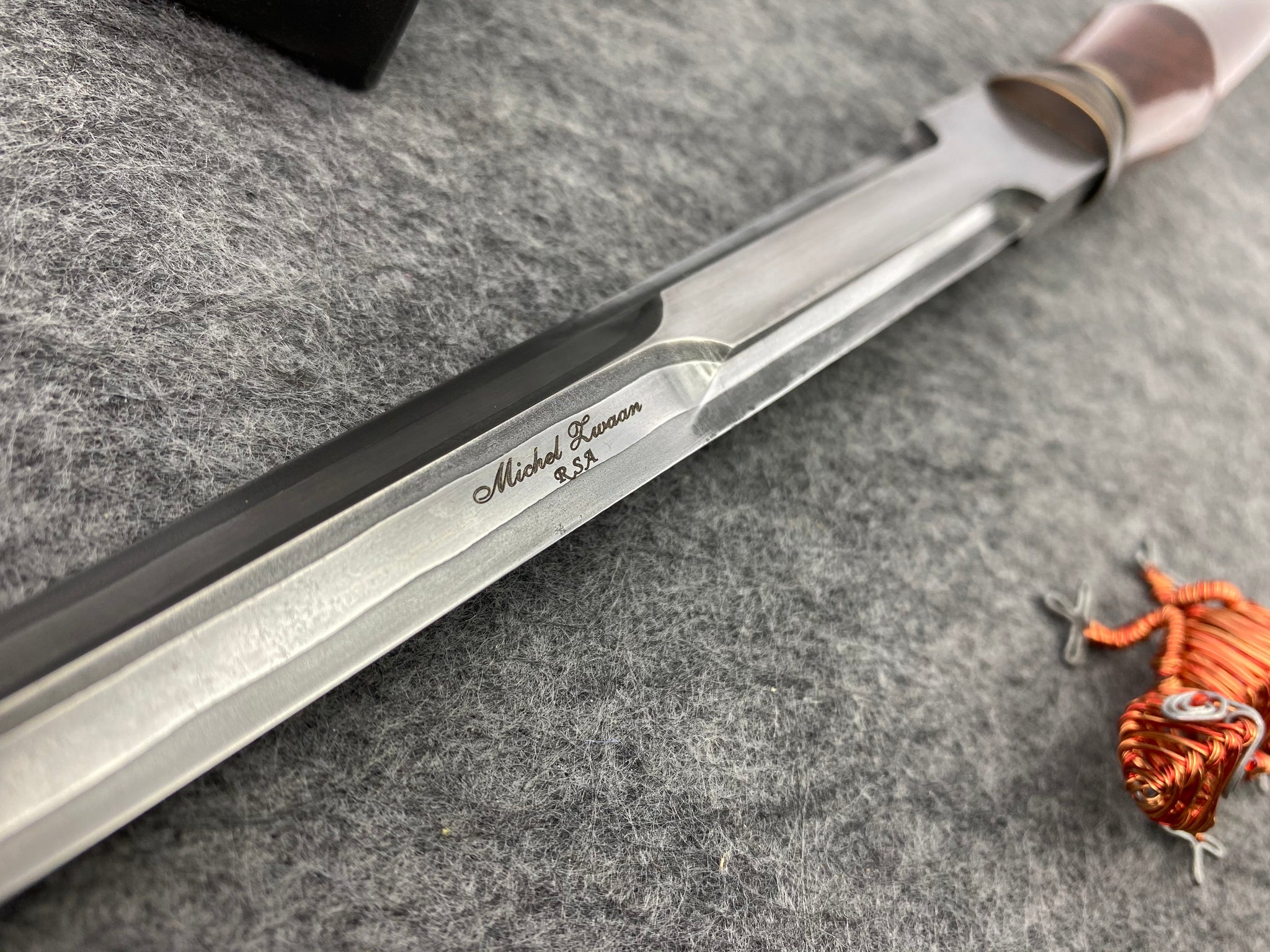 Michel Zwaan Custom Art Deco Dagger